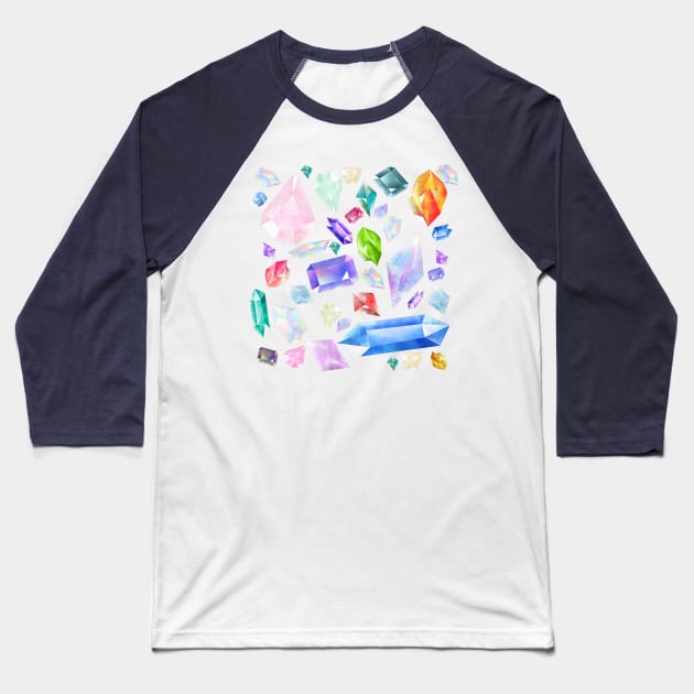 precious stones Baseball T-Shirt by vita95gelman